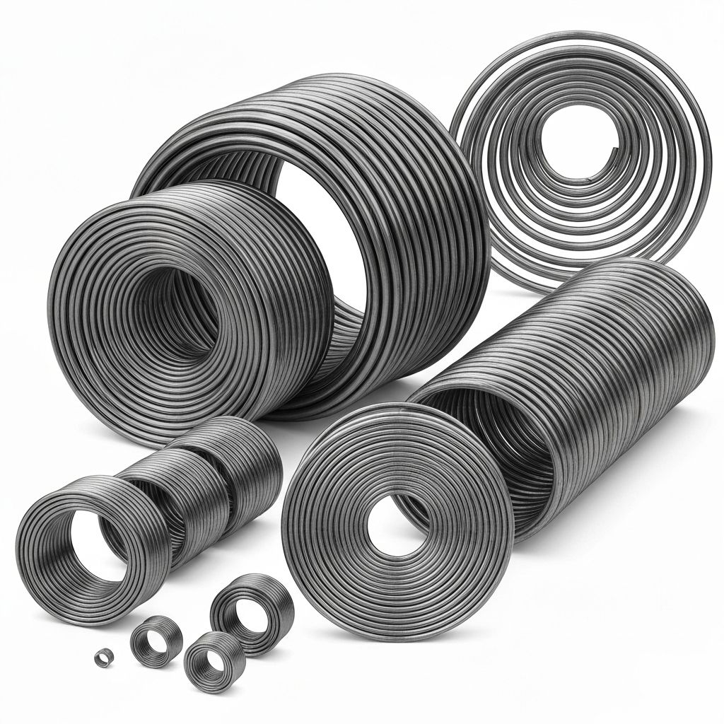 Wire rod coils of different diameters
